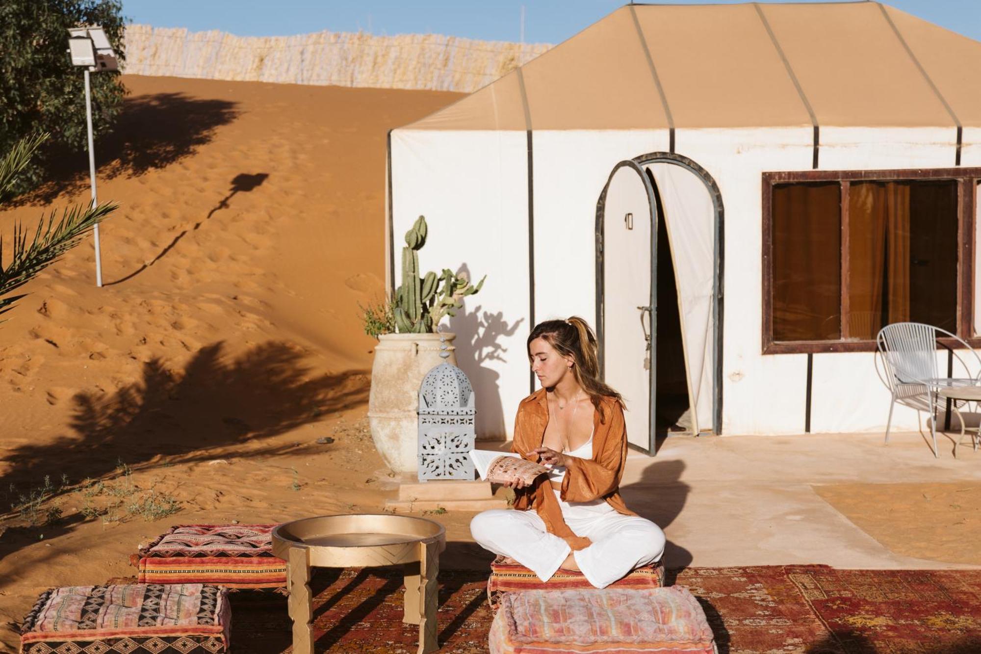 Caravanserai Luxury Desert Tented Camp Merzouga Exterior photo