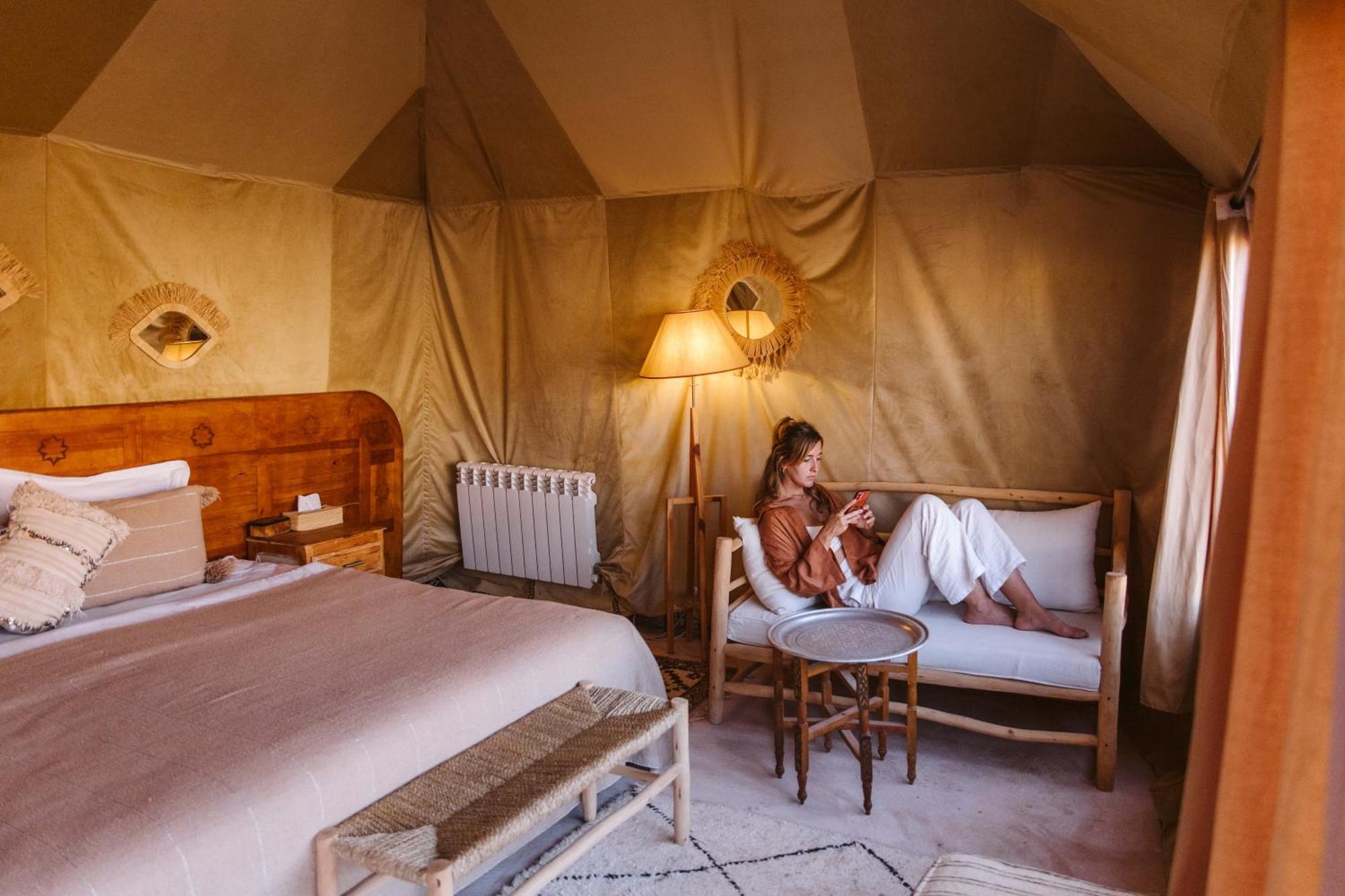 Caravanserai Luxury Desert Tented Camp Merzouga Exterior photo